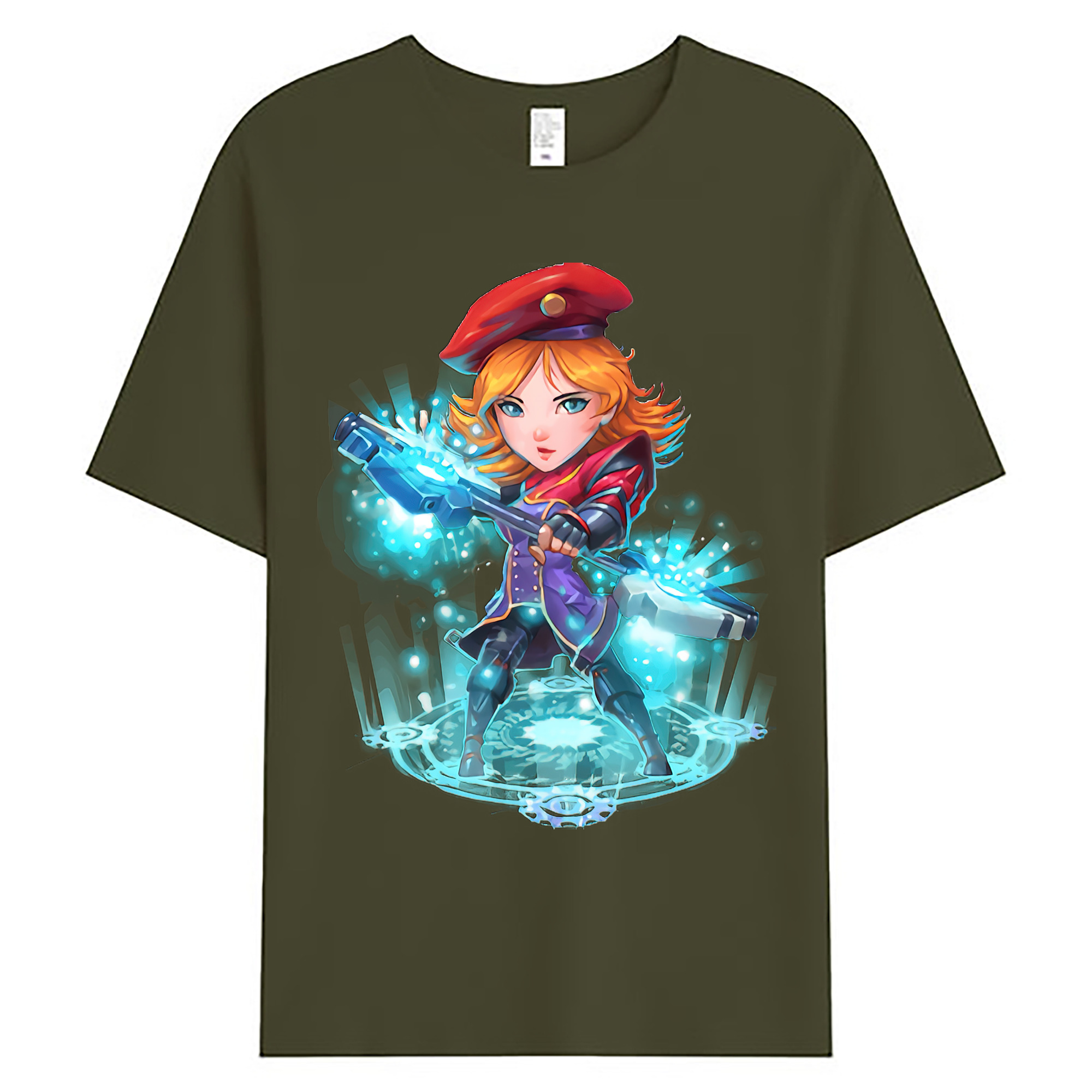 （画像用） リーグ・オブ・レジェンド League of Legends LOL 綿100％ メンズ半袖Tシャツ｜肌触りやわらか＆通気性